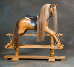 Traditional Wooden Rocking Horse from The Ringinglow Rocking Horse Company