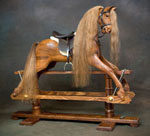 Traditional Wooden Rocking Horse from The Ringinglow Rocking Horse Company