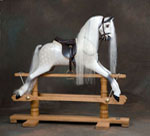 Traditional Wooden Rocking Horse from The Ringinglow Rocking Horse Company