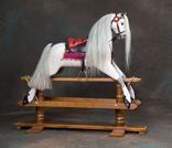 Traditional Wooden Rocking Horse from The Ringinglow Rocking Horse Company